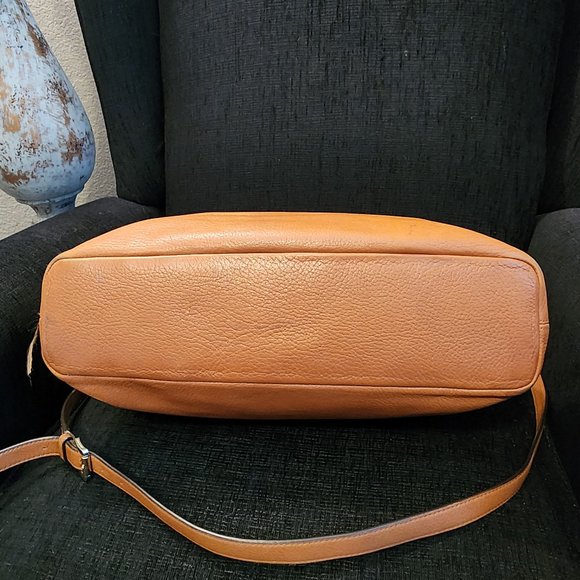 Michael Kors Brown Leather Shoulder Bag - Picture 4 of 12